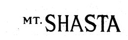 MT. SHASTA trademark