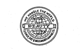BEAUTY WE HANDLE THE WORLD trademark