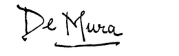 DE MURA trademark