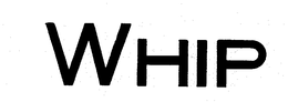 WHIP trademark
