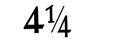 41/4 trademark