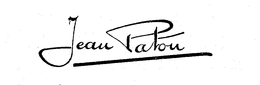 JEAN PATOU trademark