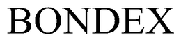 BONDEX trademark