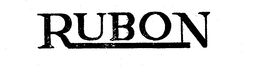 RUBON trademark