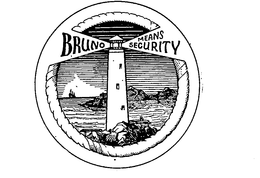 BRUNO MEANS SECURITY trademark