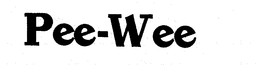 PEE-WEE trademark