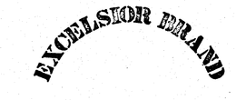 EXCELSIOR BRAND trademark
