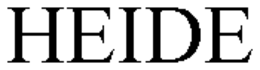 HEIDE trademark