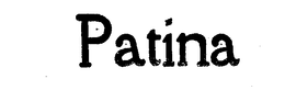 PATINA trademark