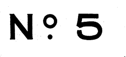 NO. 5 trademark