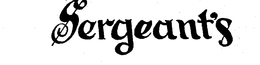 SERGEANT'S trademark