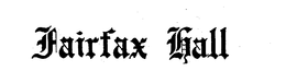 FAIRFAX HALL trademark