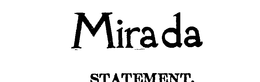 MIRADA trademark
