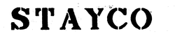 STAYCO trademark