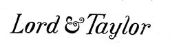 LORD & TAYLOR trademark