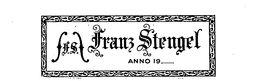 F.S. FRANZ STENGEL ANNO 19 trademark