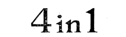 4 IN 1 trademark