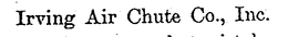 IRVIN AIR CHUTE trademark