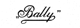 BALLY trademark
