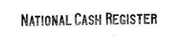 NATIONAL CASH REGISTER trademark