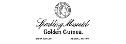 GOLDEN GUINEA SPARKLING MUSCATEL EXTRA QUALITY SPECIAL RESERVE trademark