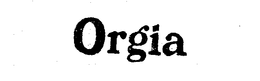 ORGIA trademark