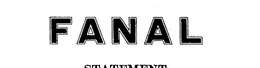 FANAL trademark
