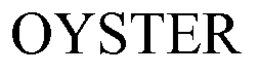 OYSTER trademark