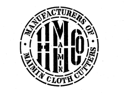 H MAIMIN CO MANUFACTURERS OF MAIMIN CLOTH CUTTERS trademark