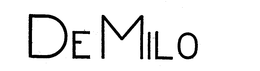 DE MILO trademark