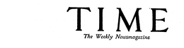 TIME THE WEEKLY NEWSMAGAZINE trademark