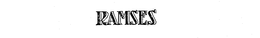 RAMSES trademark