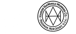 HANSON-VAN WINKLE-MUNNING SINCE 1820 H V W M trademark
