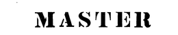 MASTER trademark