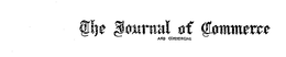 THE JOURNAL OF COMMERCE AND COMMERCIAL trademark