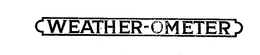 WEATHER-OMETER trademark