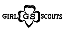 GS GIRL SCOUTS trademark