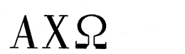 A X trademark