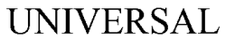 UNIVERSAL trademark