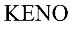 KENO trademark