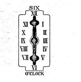 SIX O'CLOCK trademark