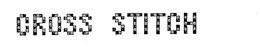 CROSS STITCH trademark