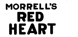 MORRELL'S RED HEART trademark