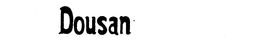 DOUSAN trademark