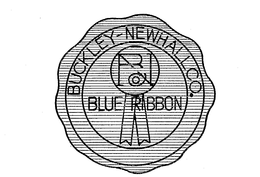 BUCKLEY-NEWHALL CO. BLUE RIBBON B N trademark