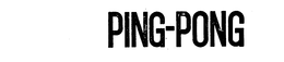 PING-PONG trademark