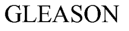 GLEASON trademark