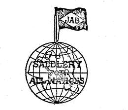 JAB SADDLERY FOR ALL NATIONS trademark