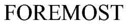 FOREMOST trademark