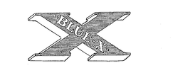 X "BLUE-X" trademark